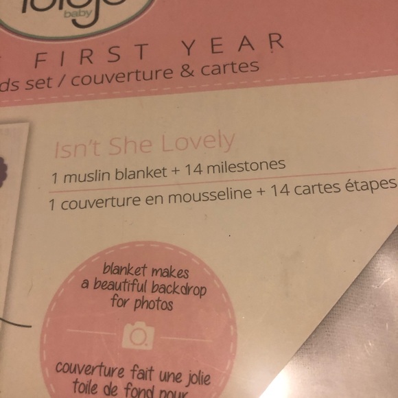 Milestone blanket “Isn’t she lovely” - Picture 3 of 4